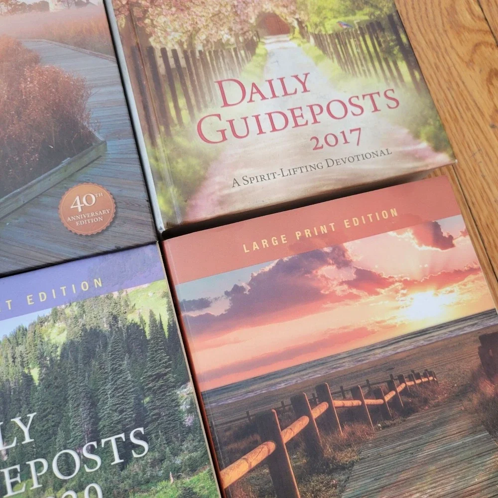 11 Daily Guideposts Devotional Book Collection 1998 2024 Inspirational Bookmarks